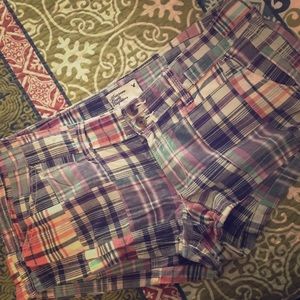 FINAL OFFER - AEO Plaid Shorties